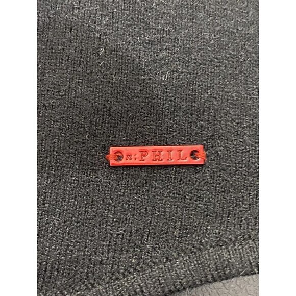 N: Philanthropy Womens Black Short Sleeve Designer Crew Neck Bodysuit Small - Picture 5 of 7